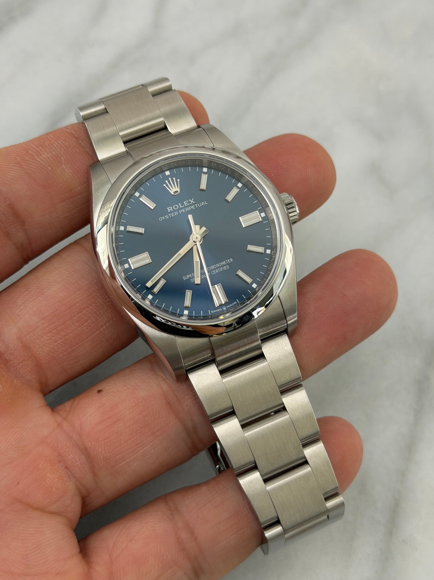 2024 126000 Blue OP36 Preowned and Polished Complete
