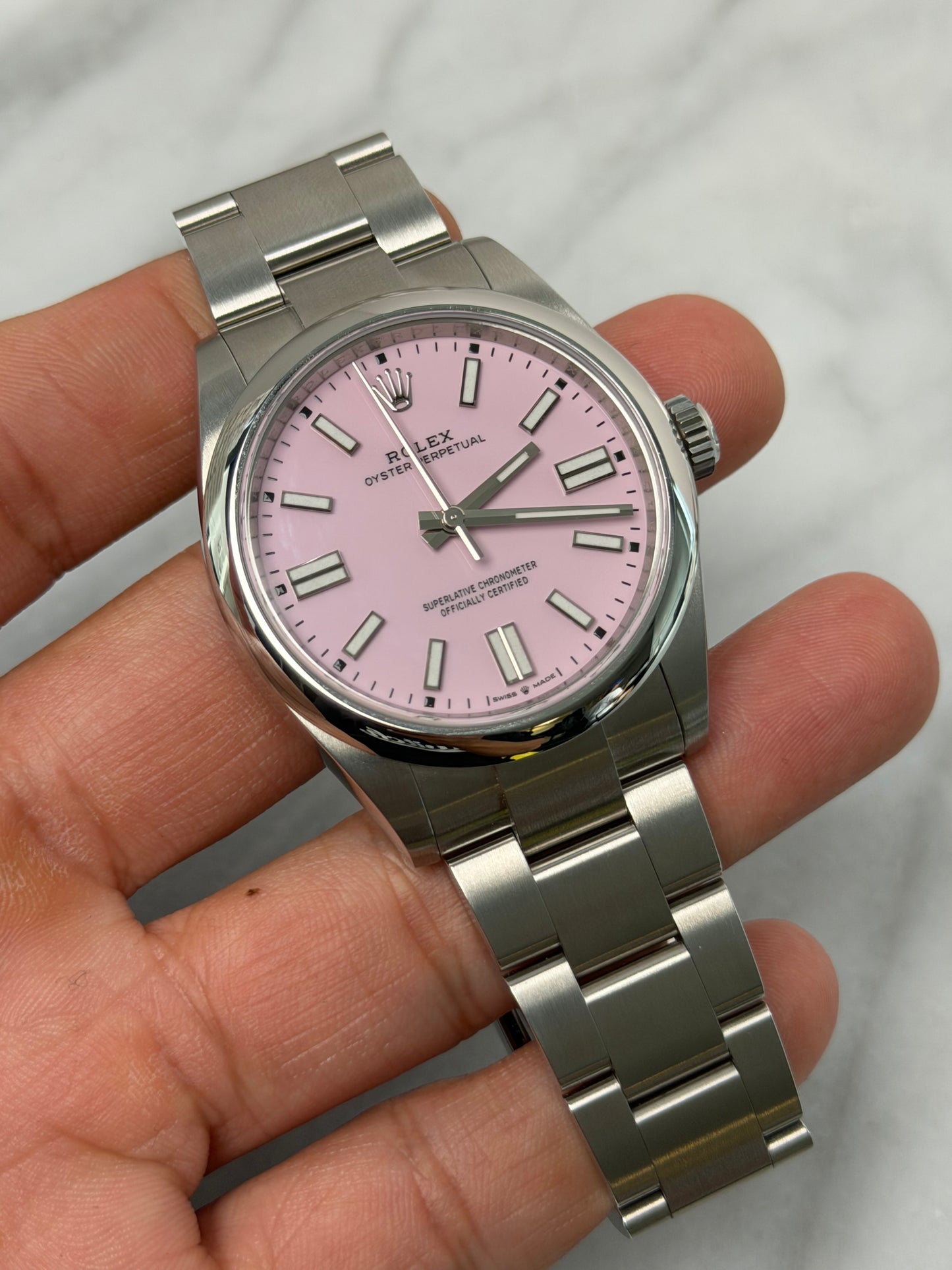 2025 134300 Pink OP41 Preowned and Polished Complete