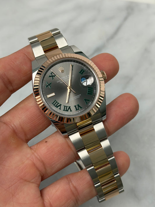 2025 126331 Oyster Wimbledon Like New Complete