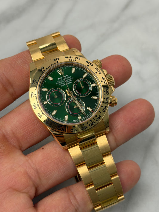 2023 116508 Green Preowned Complete