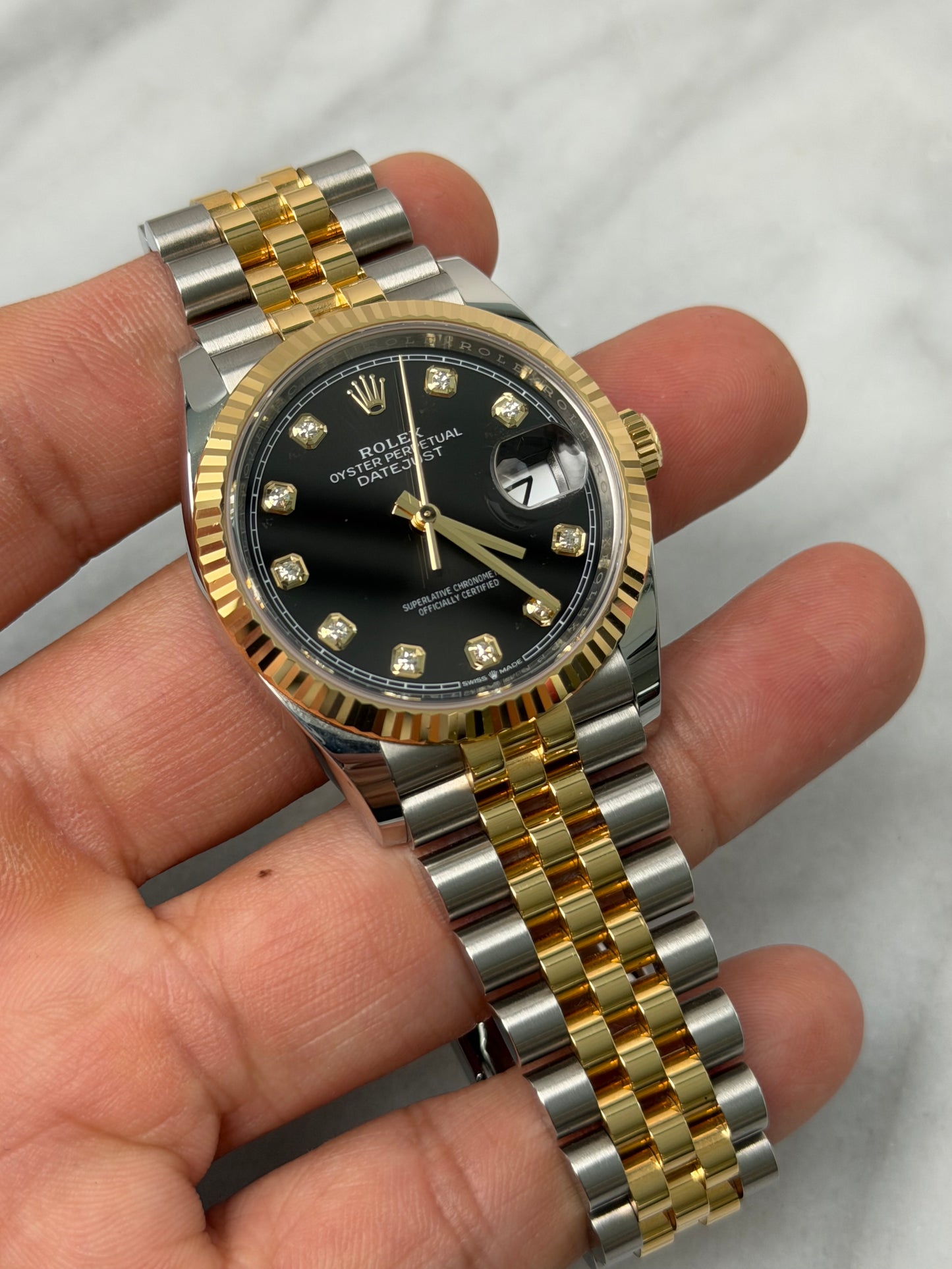 2025 126233G Jubilee Black Diamond Preowned Complete