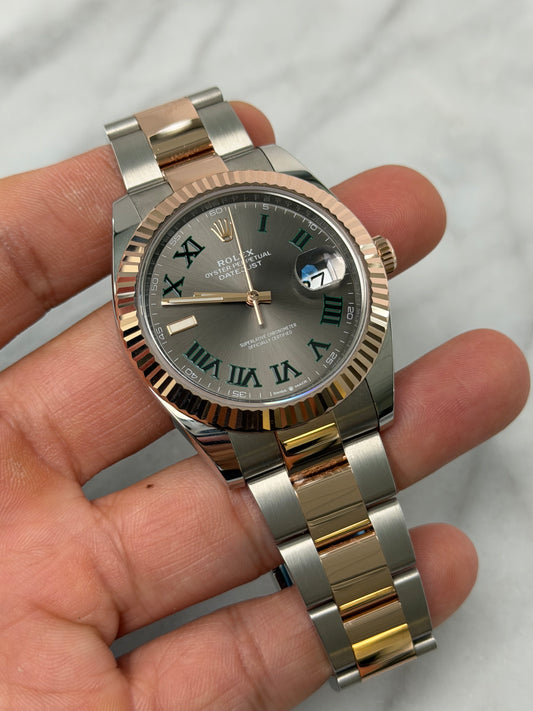 2022 126331 Oyster Wimbledon Preowned Complete