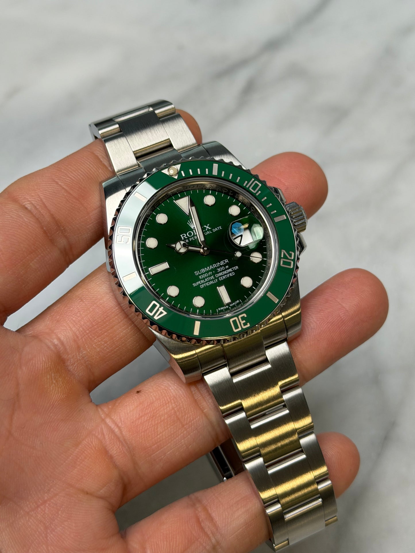 2012 116610LV Hulk Preowned and Polished Complete