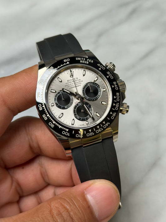 2022 116519LN Grey, DF Straps Preowned Complete