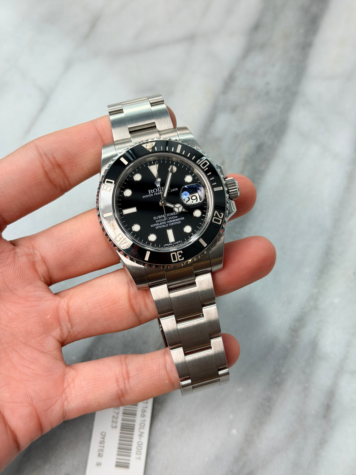 2016 116610LN Sub Date Preowned Complete