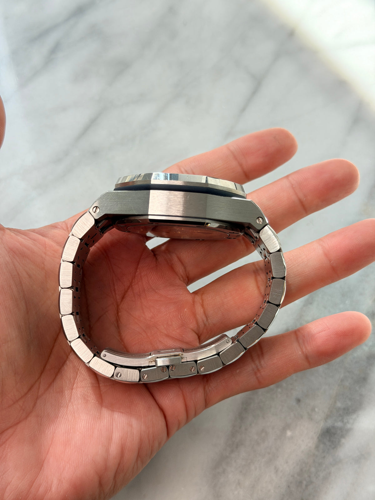 2022 26238ST Blue Offshore on Bracelet Preowned Complete w/ Rubber Strap
