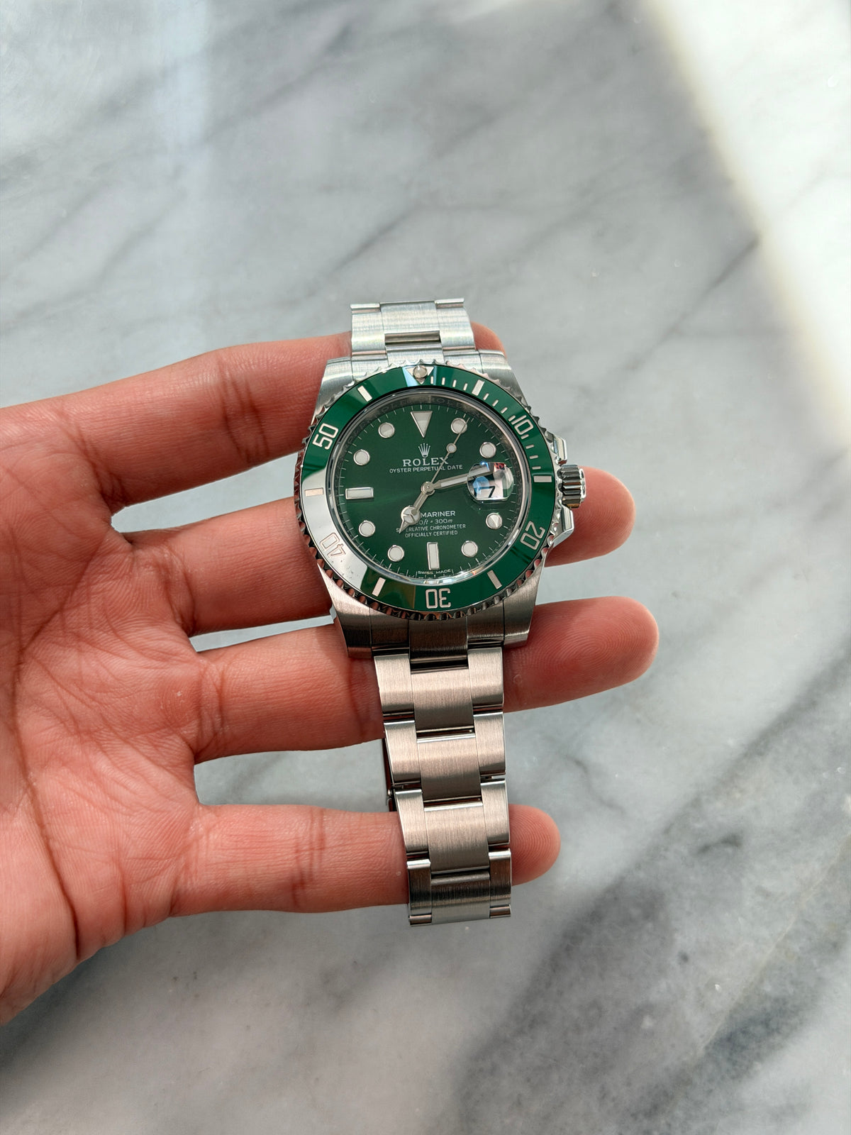 2017 116610LV Hulk Preowned and Polished Complete