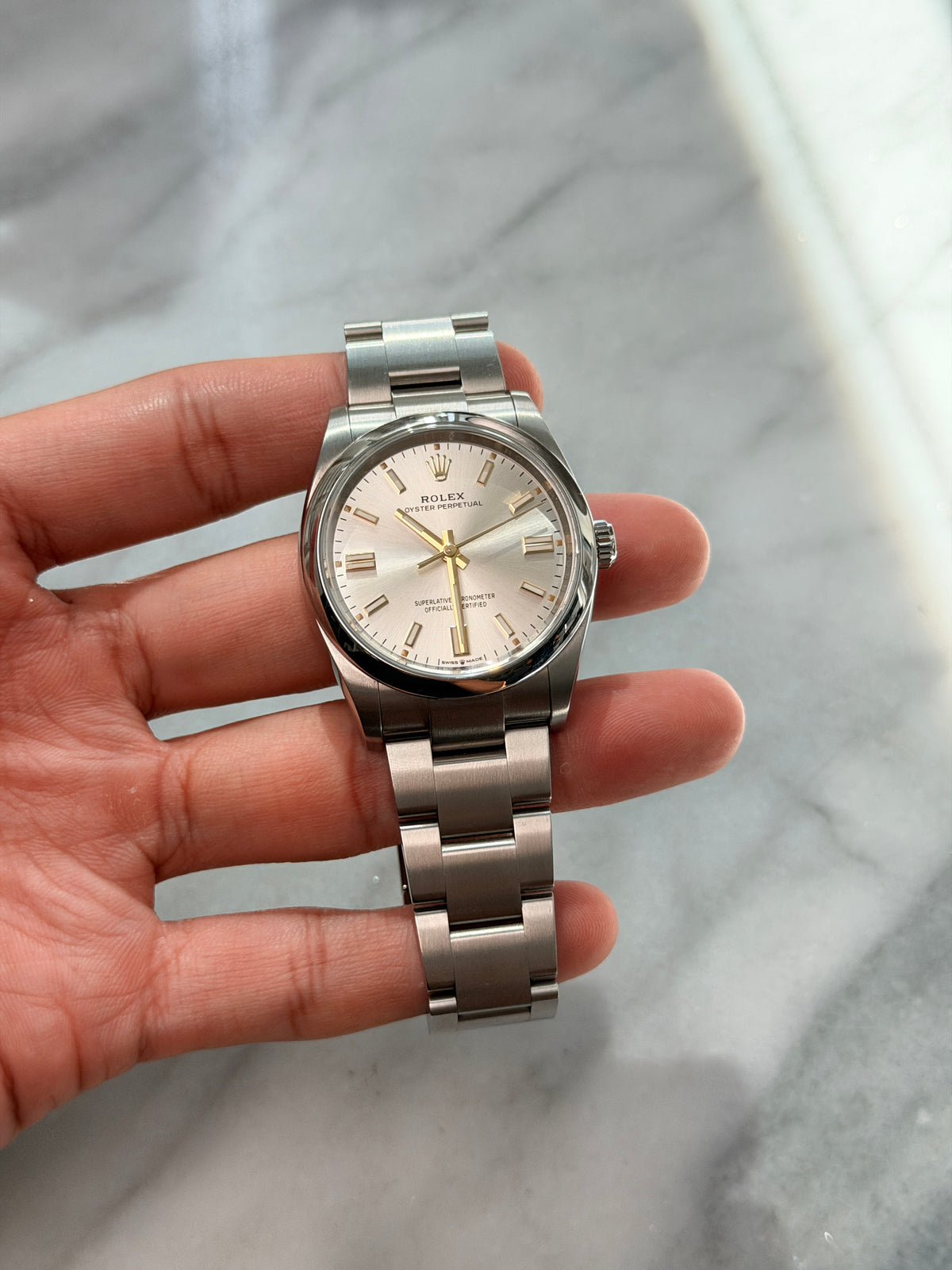 2025 126000 Silver OP36 Preowned Good Complete