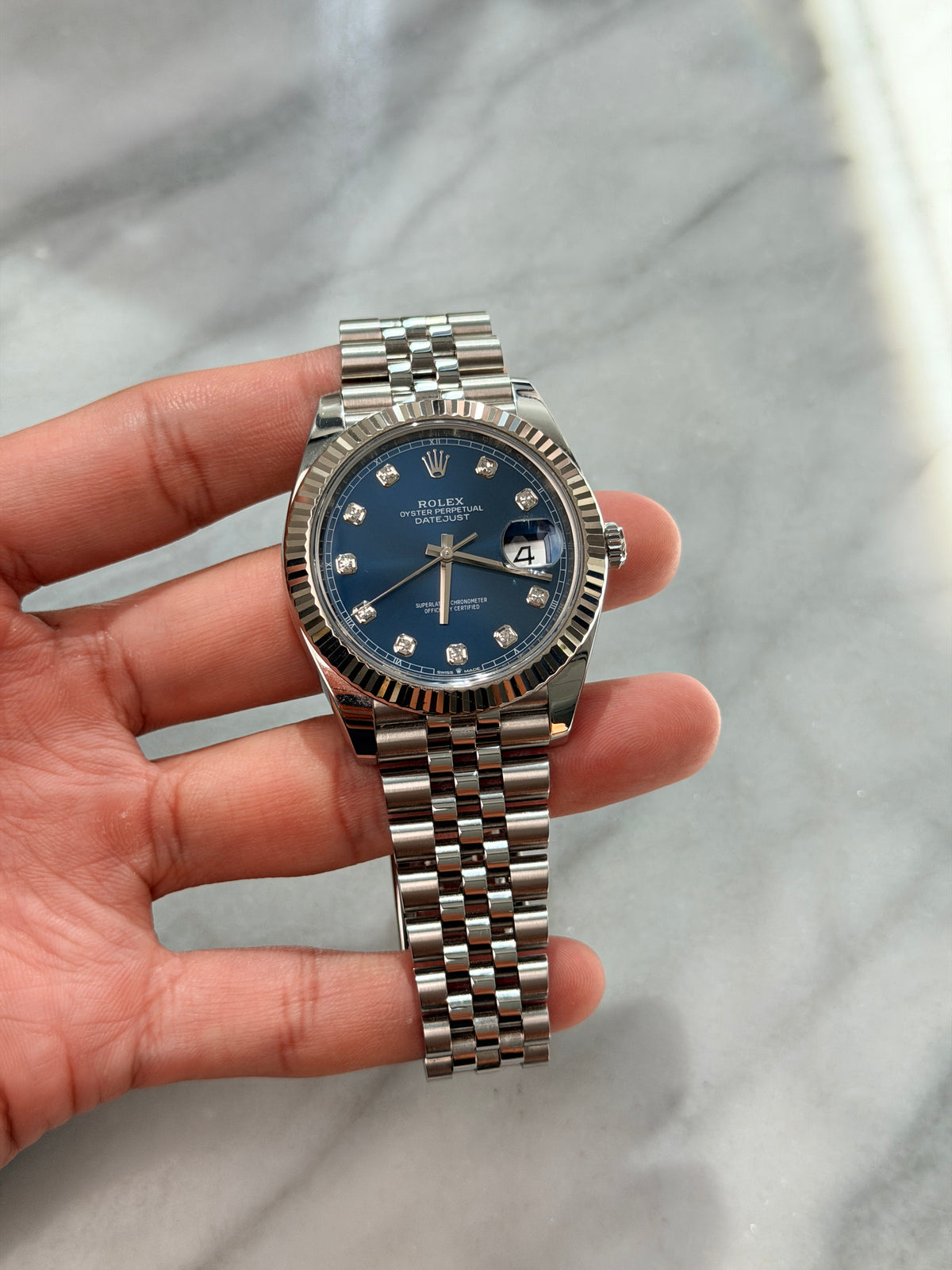 2023 126334G Jubilee Blue Diamond Preowned Complete