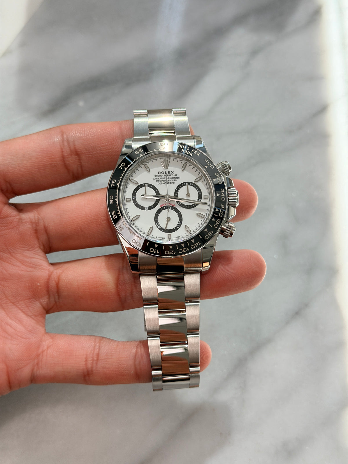 2025 126500LN Panda Preowned and Polished Complete