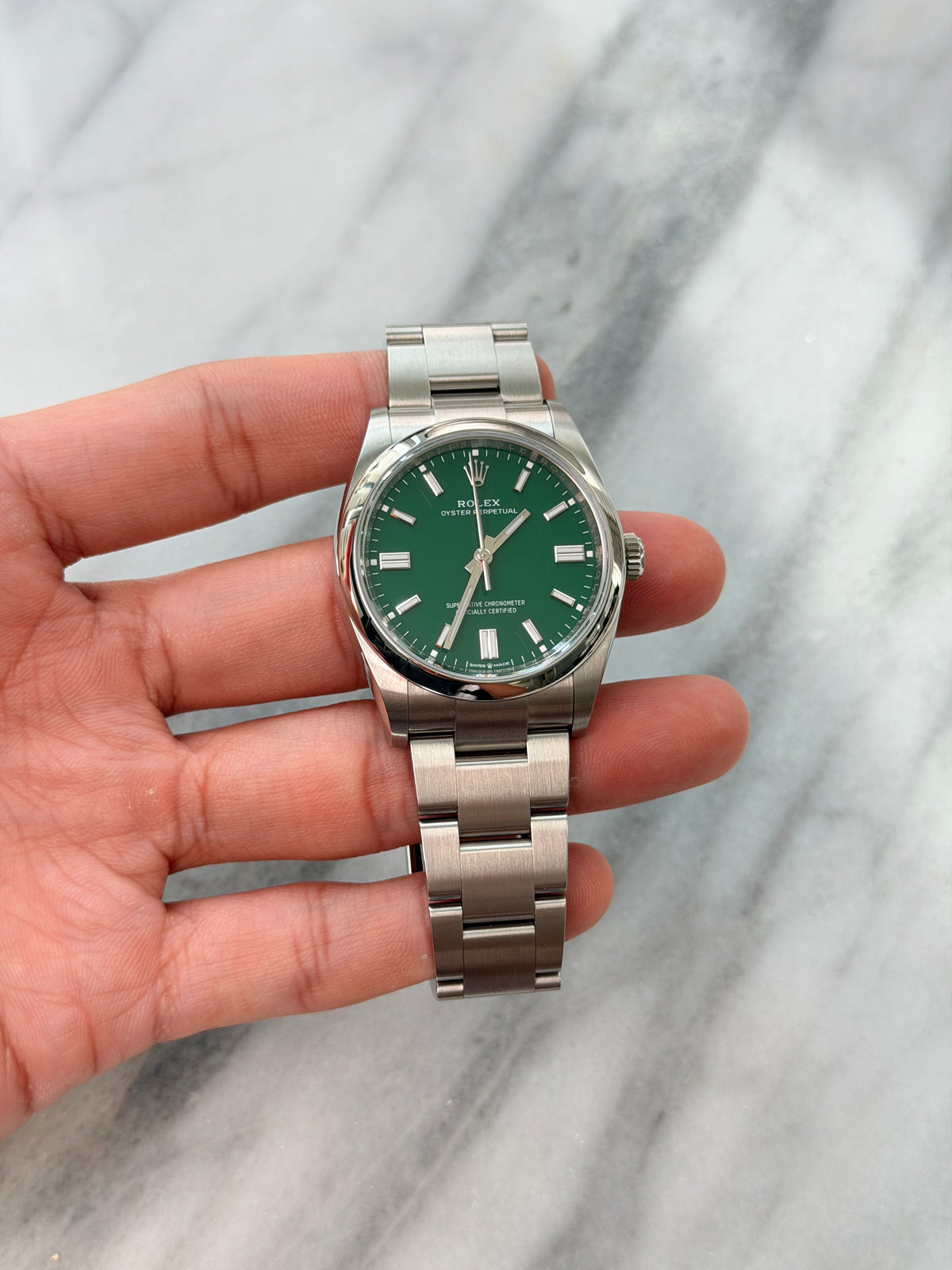 2023 126000 Green OP36 Preowned and Polished Complete
