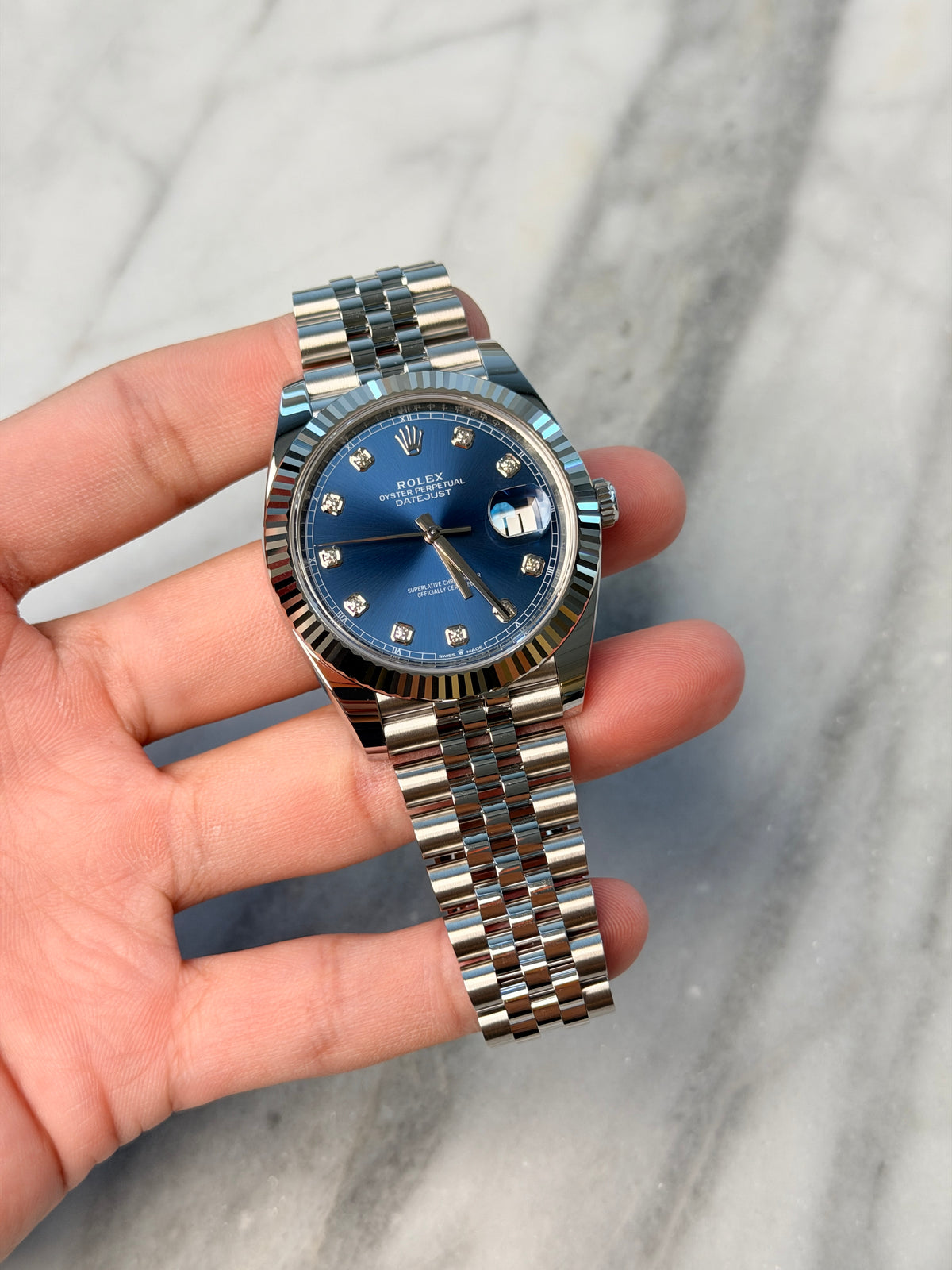2026 126334G Jubilee Blue Diamond New Complete