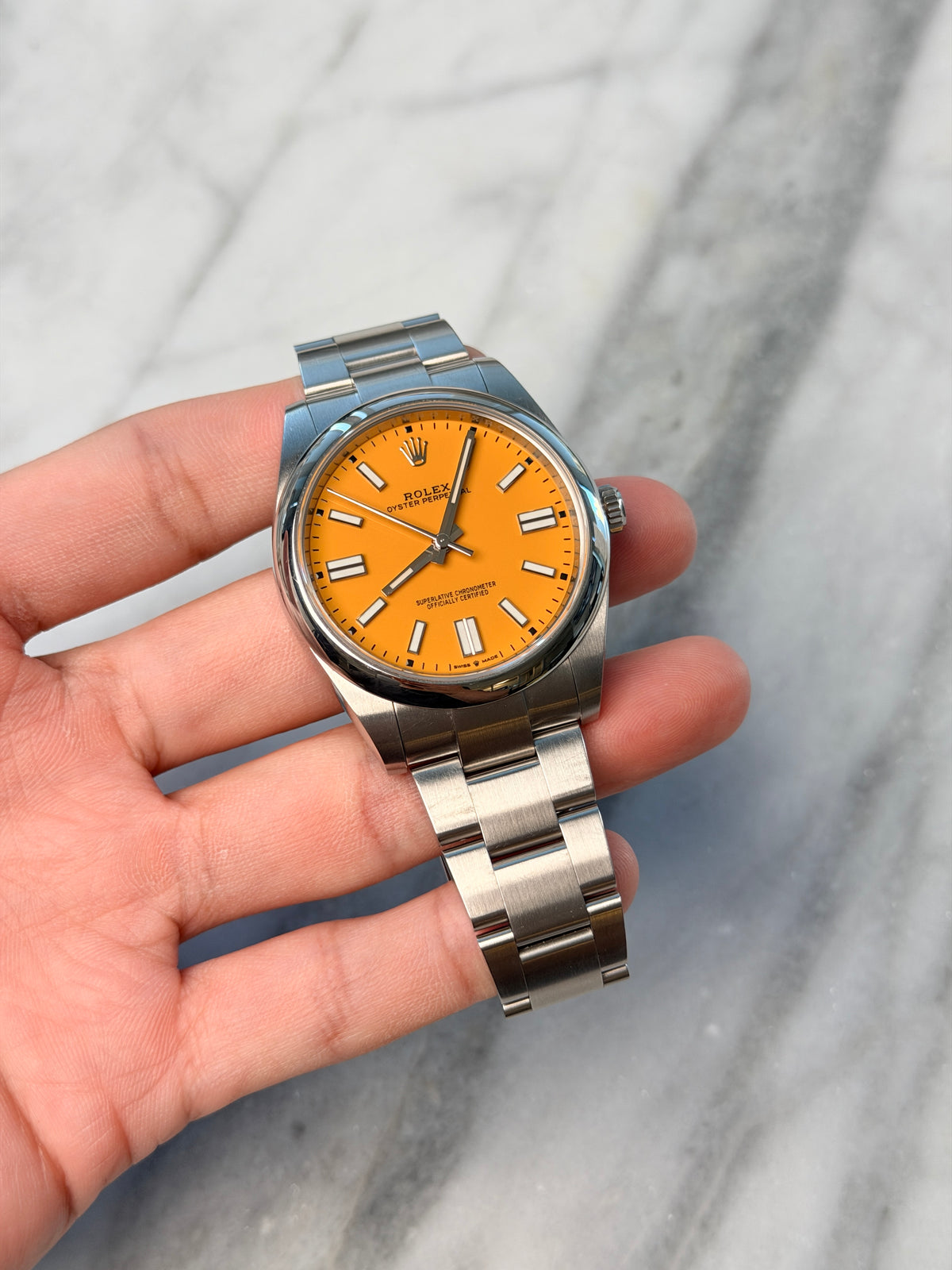 2021 124300 Yellow OP41 Preowned Complete