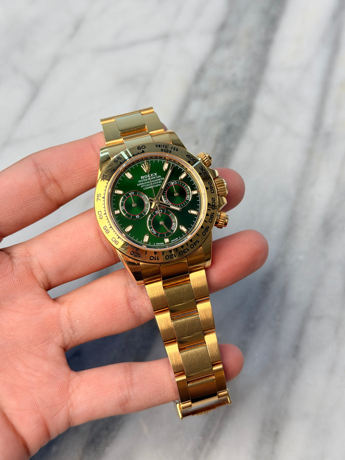 2021 116508 Green Preowned Complete