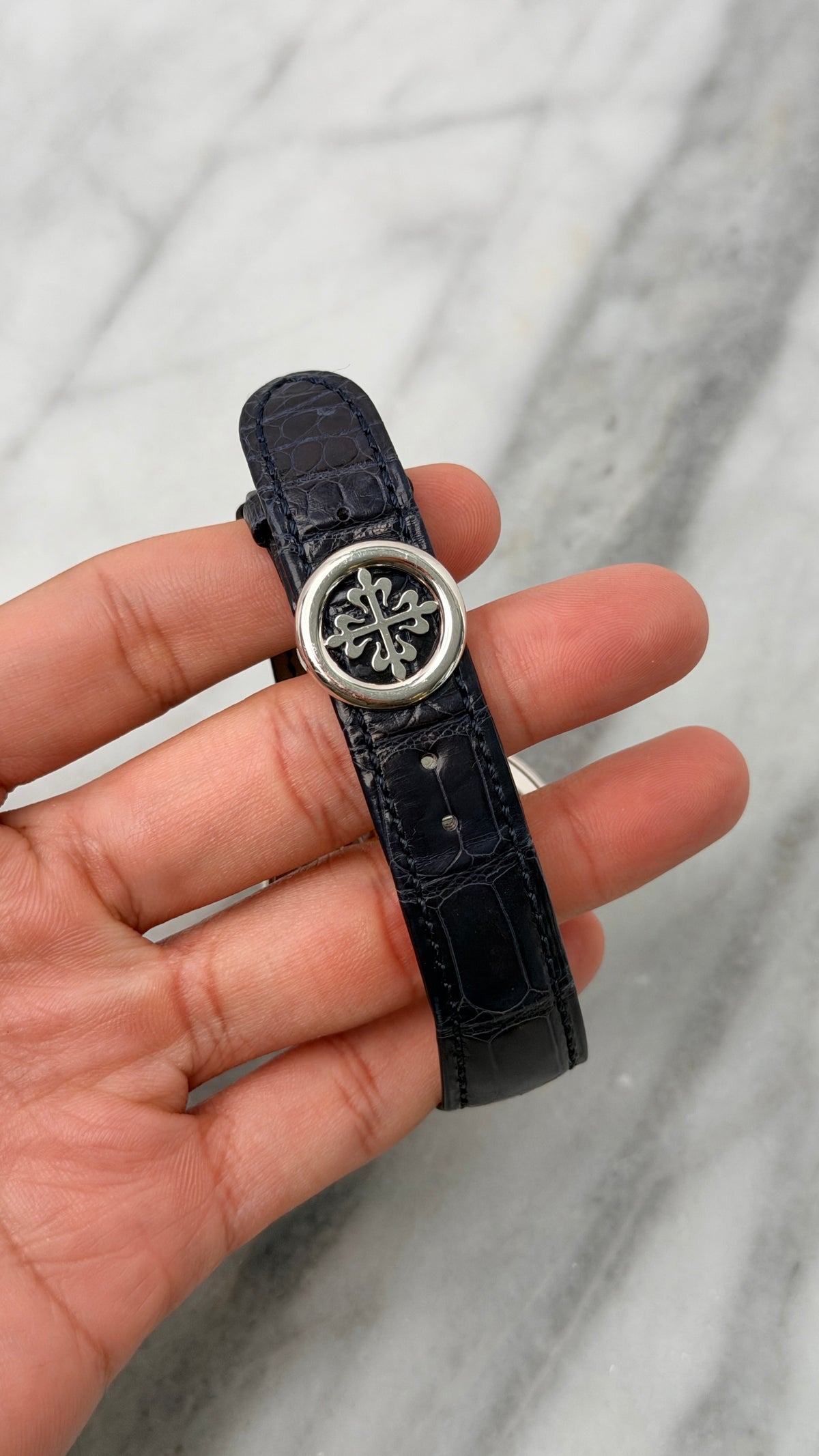 2021 5236P-001 Blue Perpetual Calendar Preowned Complete, Missing Pusher Tool