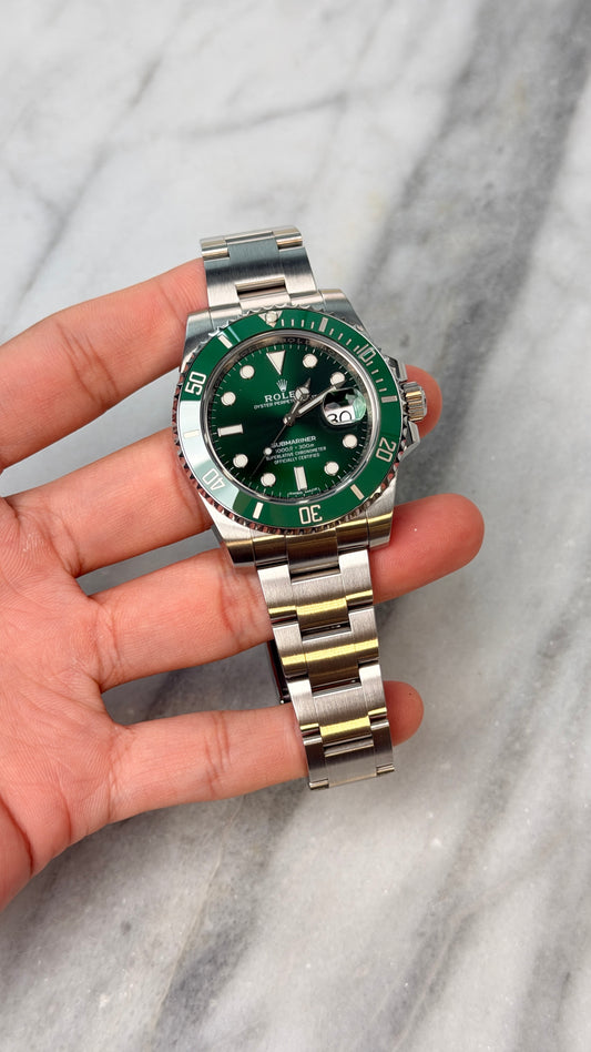 2017 116610LV Hulk Preowned and Polished Complete w/ White Tag