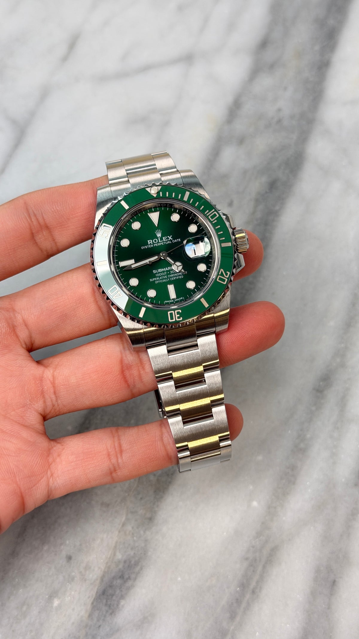 2019 116610LV Hulk Preowned and Polished Complete w/ White Tag