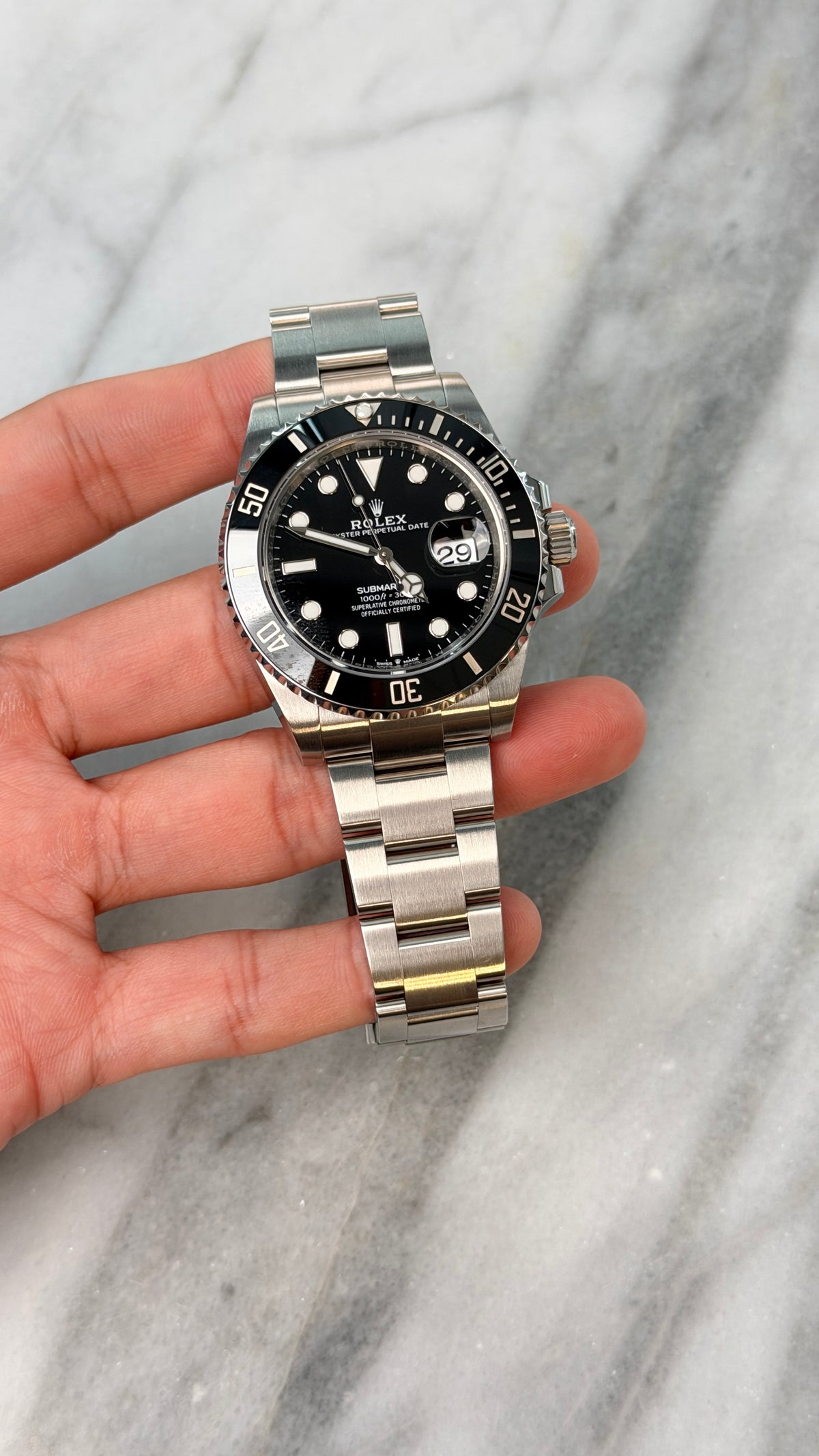2024 126610LN Sub Date Preowned and Polished Complete