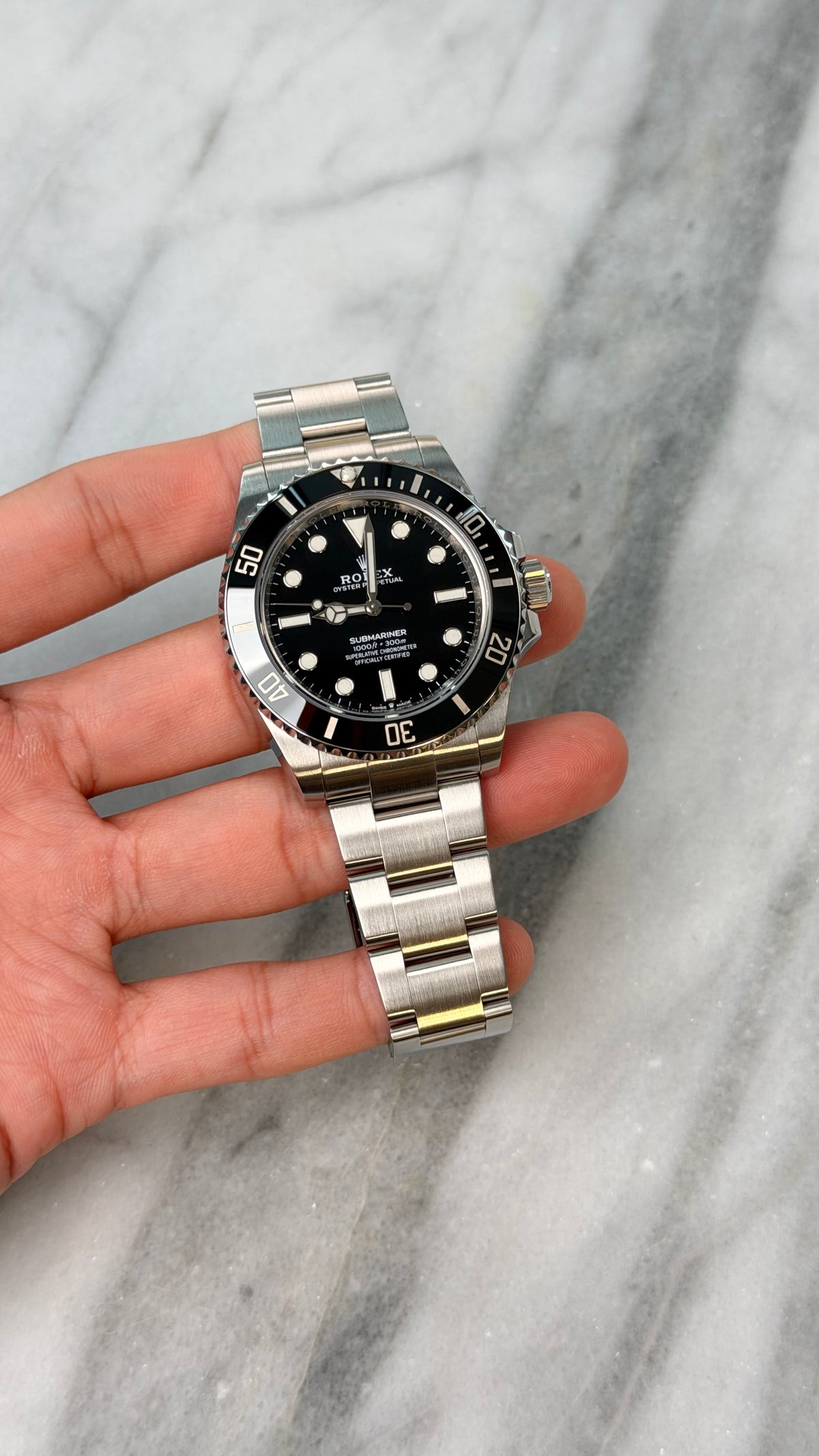 2022 124060 No Date Preowned and Polished Complete w/ White Tag