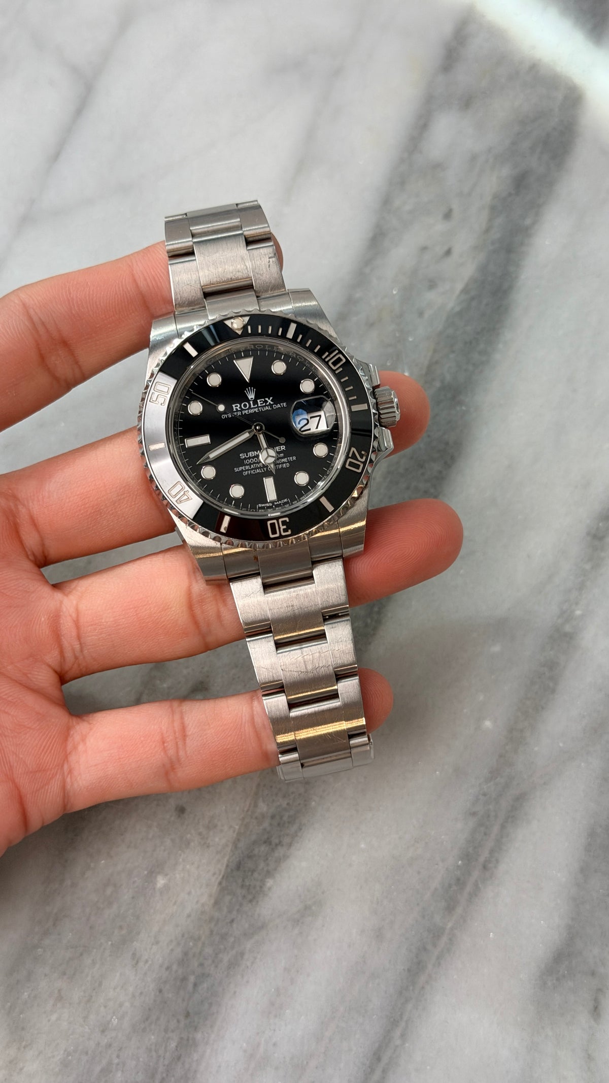 2018 116610LN Sub Date Preowned Complete