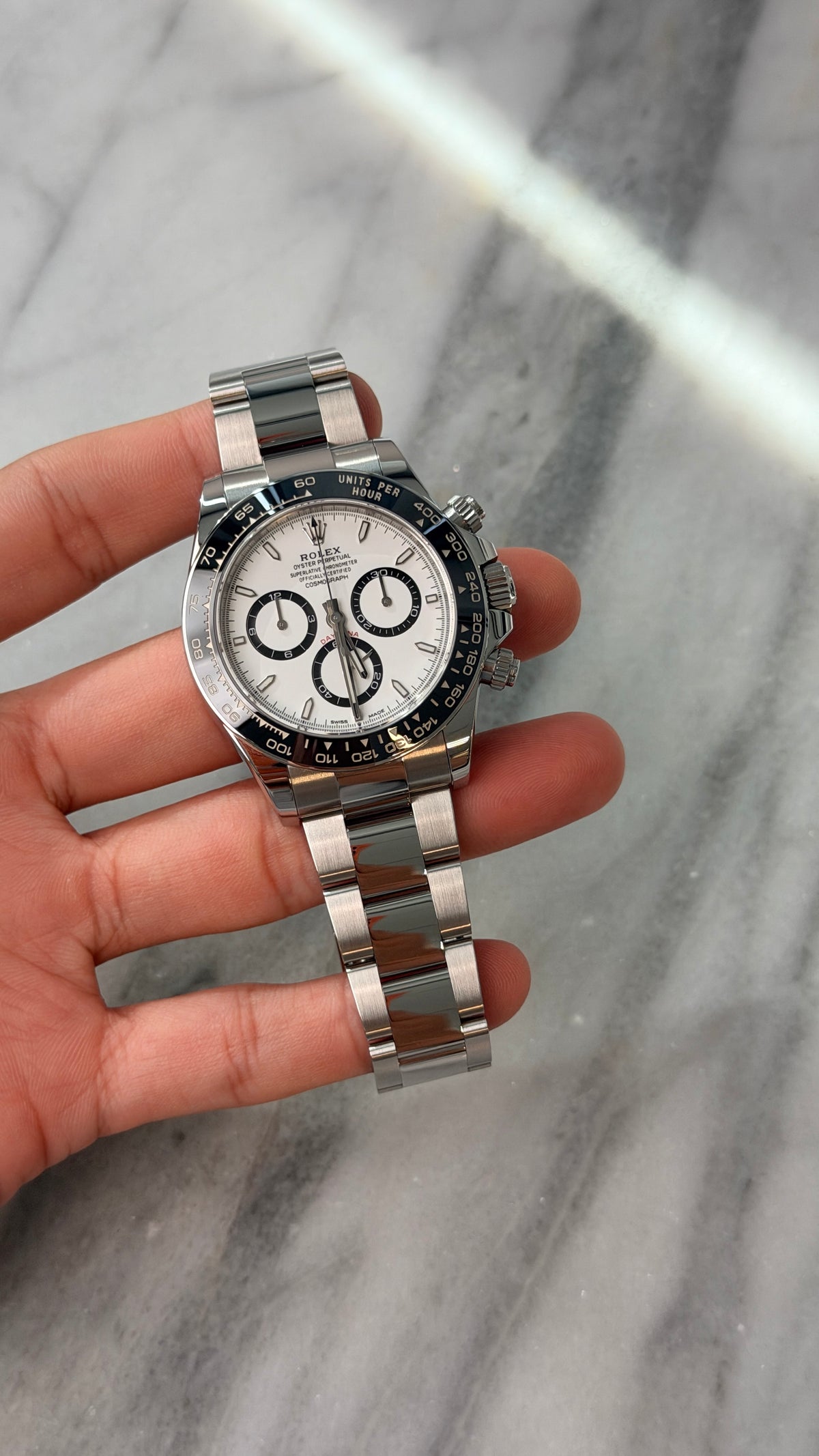 2025 126500LN Panda Preowned and Polished Complete