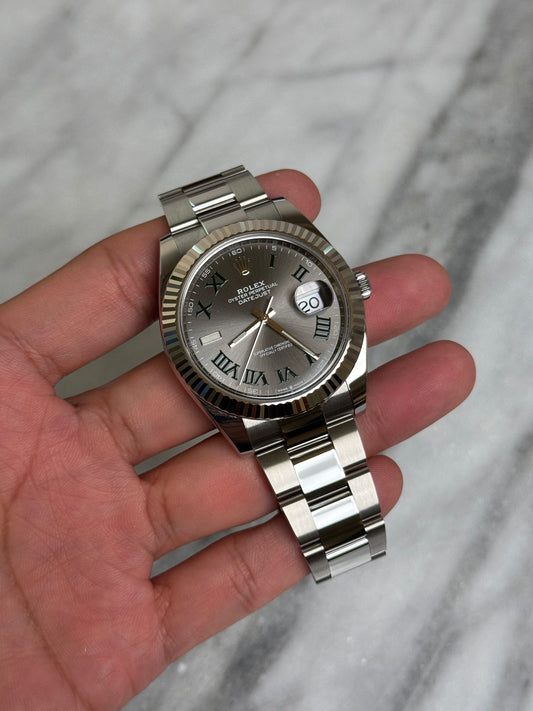 2022 126334 Oyster Wimbledon Preowned Complete