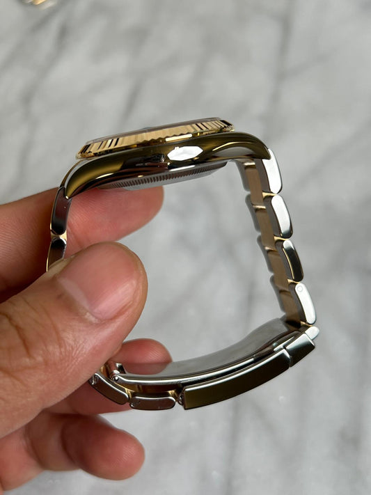 2024 126233 Oyster Champ Fluted Motif DJ36 New Complete