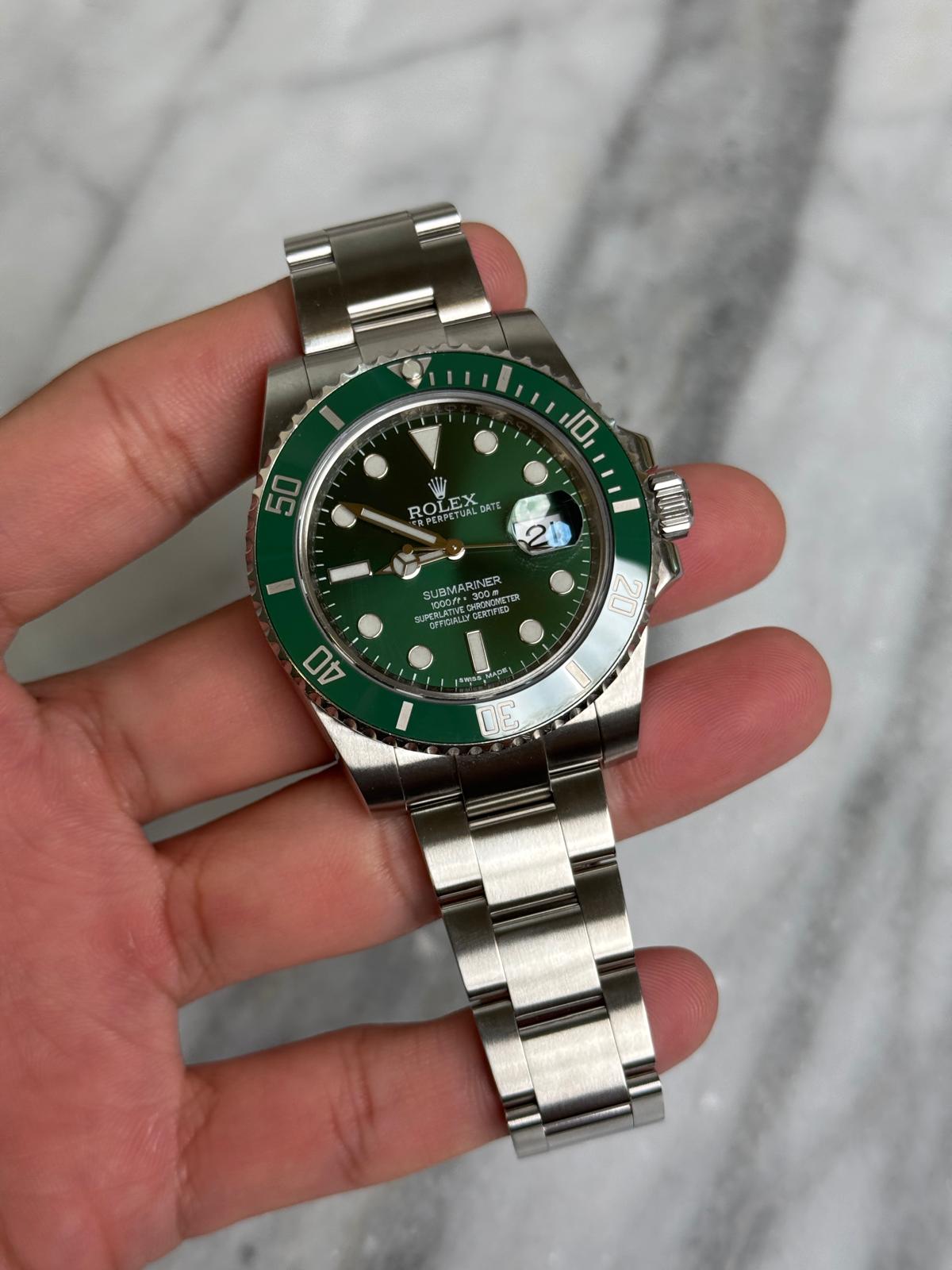 N/A 116610LV Hulk Preowned Watch Only -3