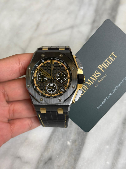 2023 26420CE.OO.A127CR.01 Ceramic Offshore Chrono on Strap Preowned Complete