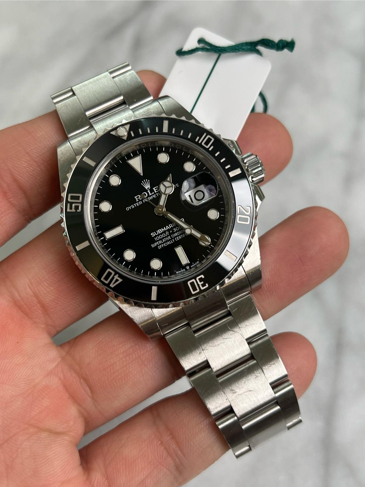 Rolex 2022  126610LN	Preowned Sub Date 41mm complete