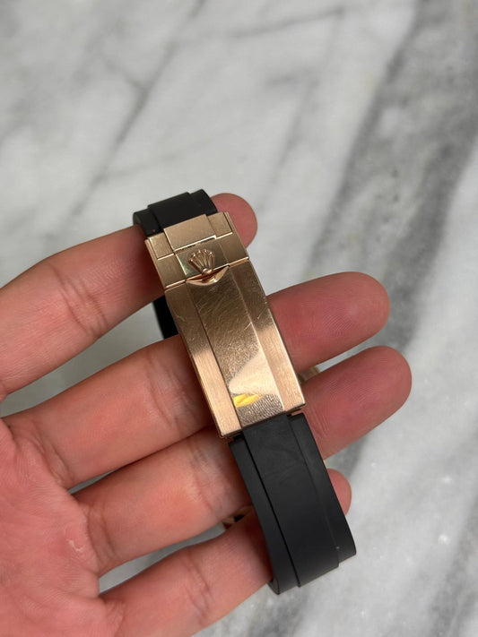 2024 126515LN Black, EF Straps Preowned Watch/Card w/ White Tag