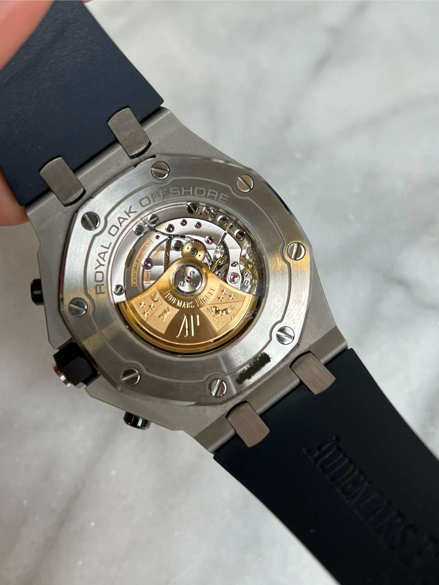 2021 26470ST.OO.A028CR.01.A Black/Blue Preowned Complete