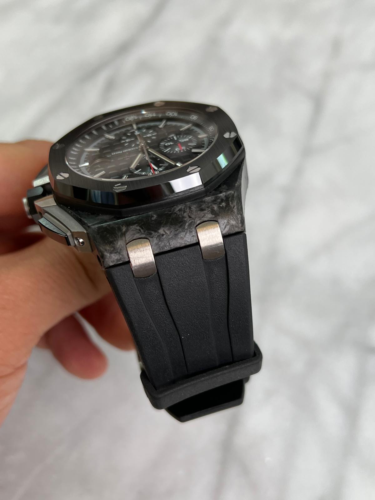 N/A 26400AU Carbon Offshore Preowned Watch Only
