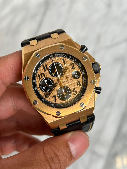 2015 26470or Yellow Dial preowned complete