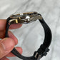 2024 21032422001001 Black Seamaster Diver 300M 42 mm, steel on rubber strap New Complete