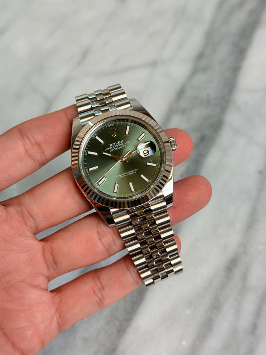 2025 126334 Jubilee Green Index Preowned Complete