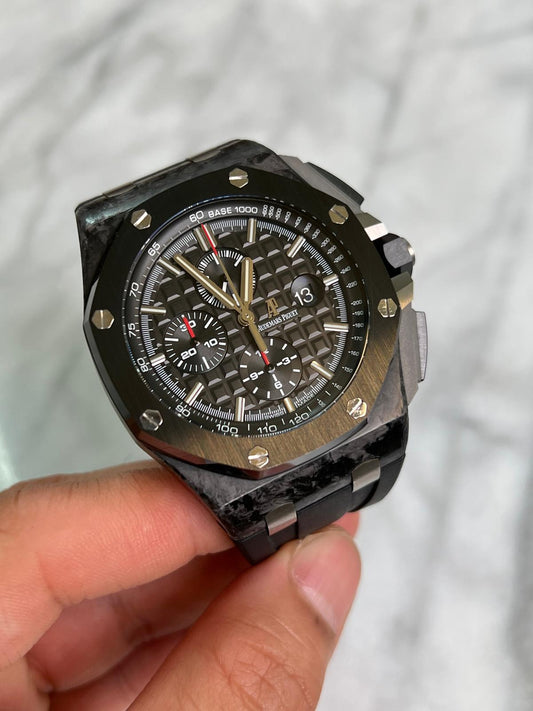N/A 26400AU Carbon Offshore Preowned Watch Only