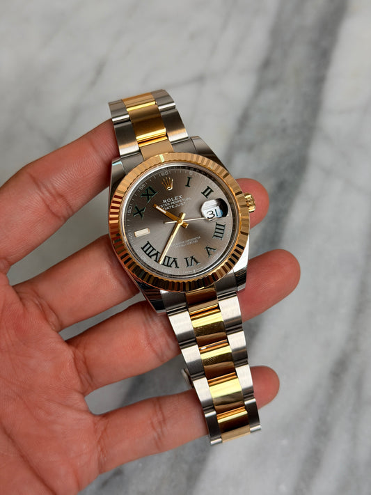 2025 126333 Oyster Wimbledon Preowned Complete