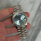 N/A 228396TBR Ice Blue Roman Preowned Watch Only