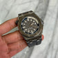 2024 15720ST.OO.A009CA.01 Grey Preowned Complete, Extra Navy Strap