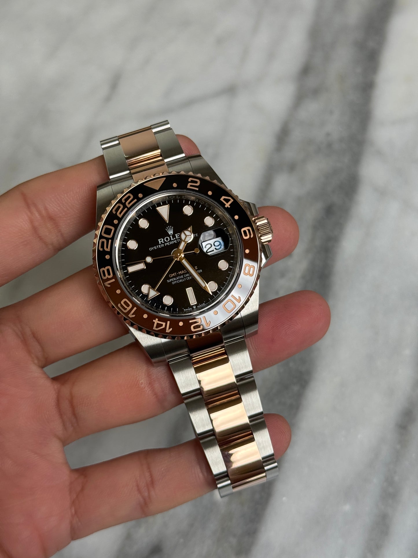 2024 126711CHNR Rootbeer Like New, Marks on Lugs Complete