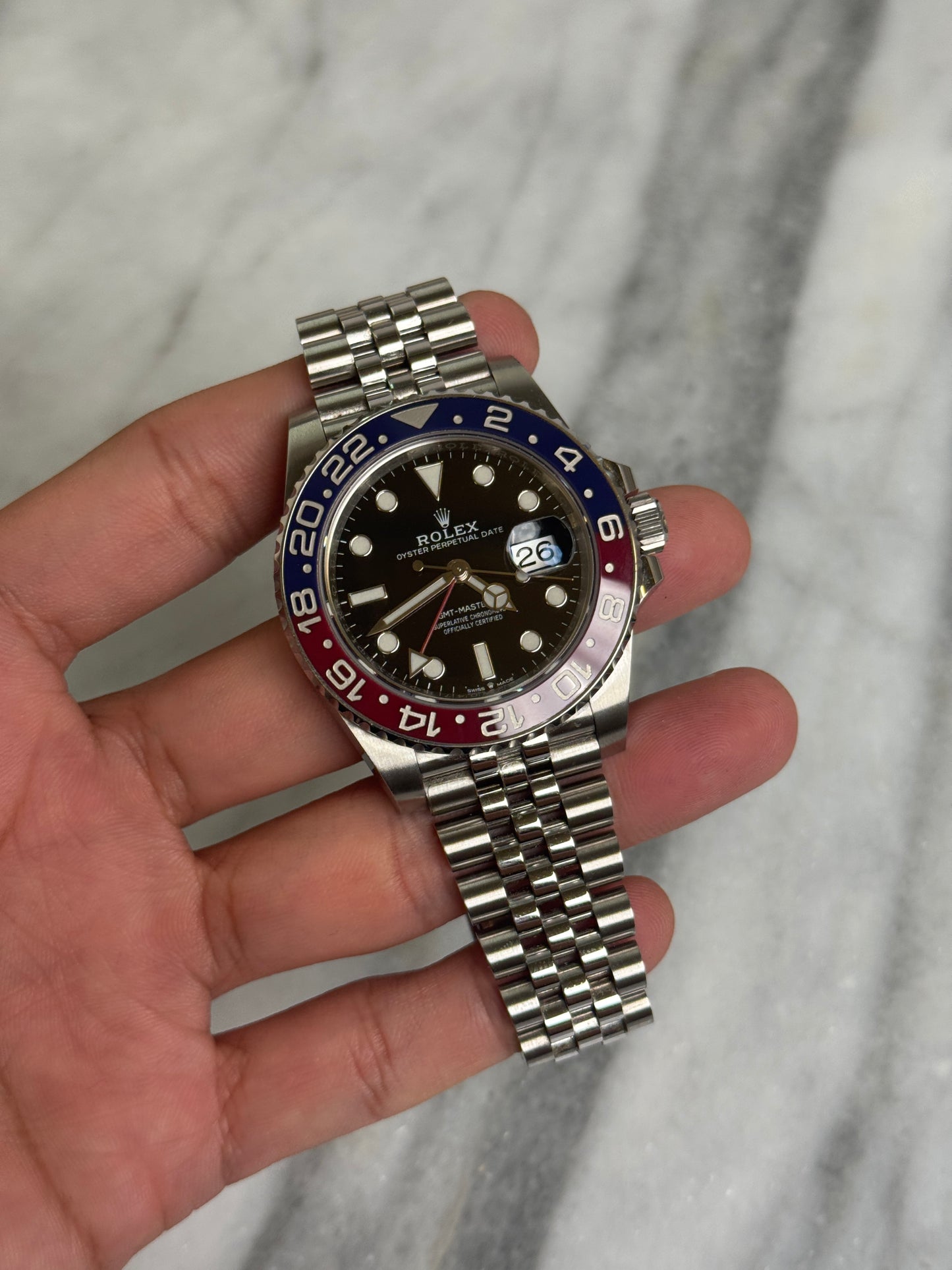 2022 126710BLRO Jubilee Pepsi Preowned Complete