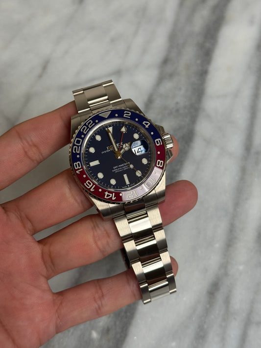 2021 126719BLRO Blue Preowned and Polished Complete w/ White Tag