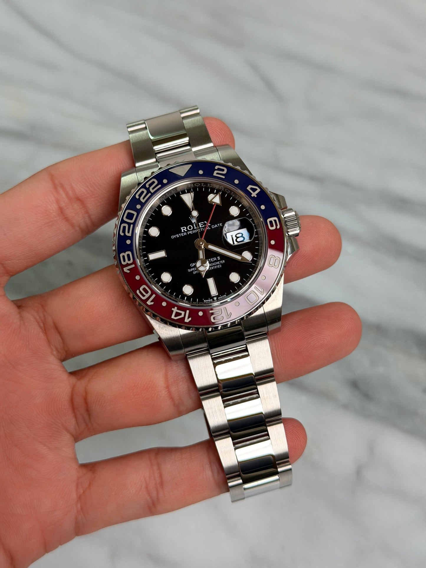 2025 126710BLRO Oyster Pepsi Preowned Good Complete