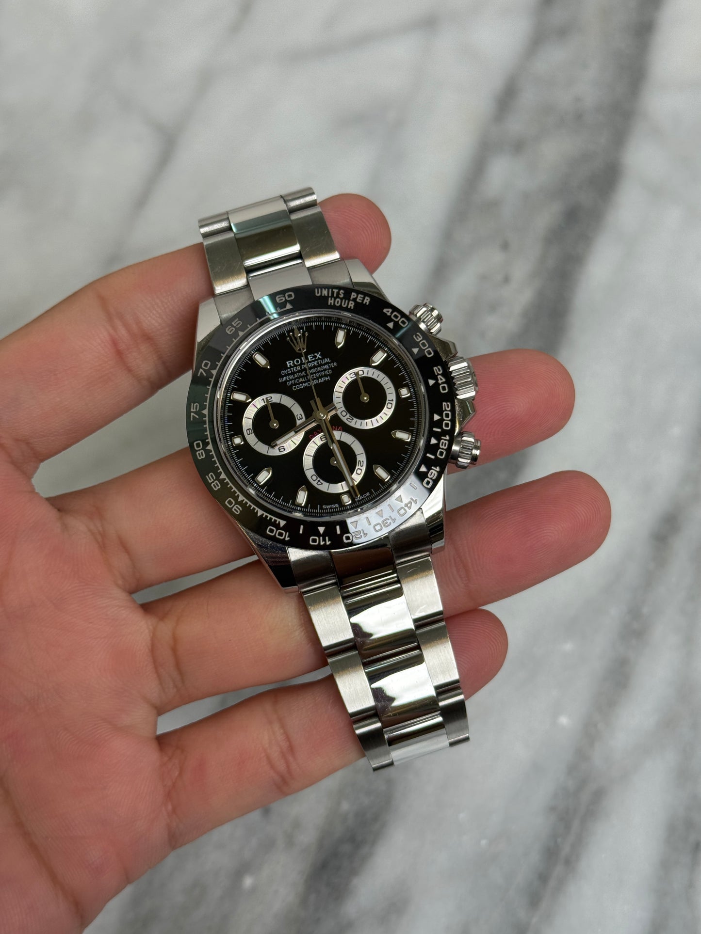 2016 116500LN Black Preowned Complete w/ White Tag