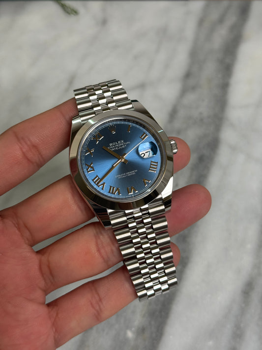 2025 126300 Jubilee Blue Roman New Complete