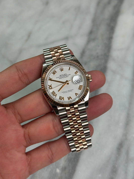2025 126231 Jubilee White Roman DJ36 New Complete
