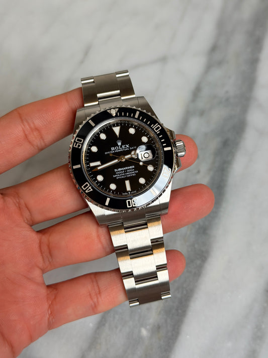 2021 126610LN Sub Date Preowned and Polished Complete