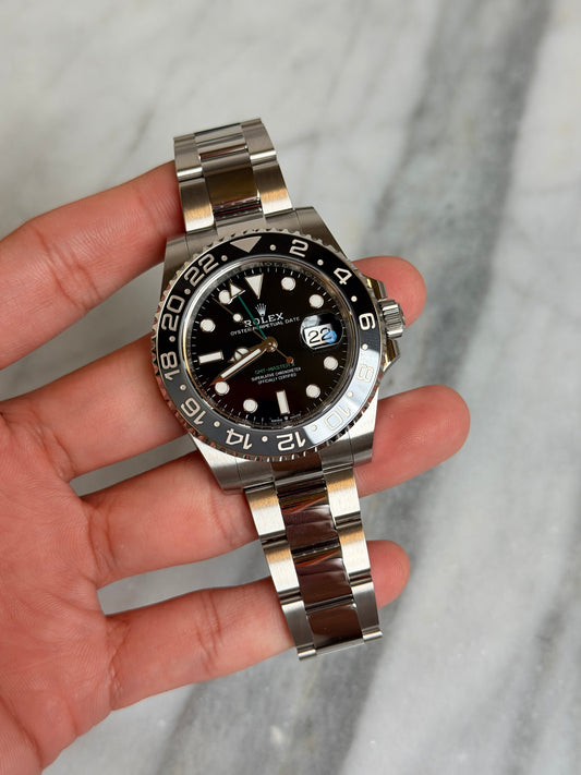 2025 126710GRNR Oyster Bruce Wayne New Complete w/ White Tag