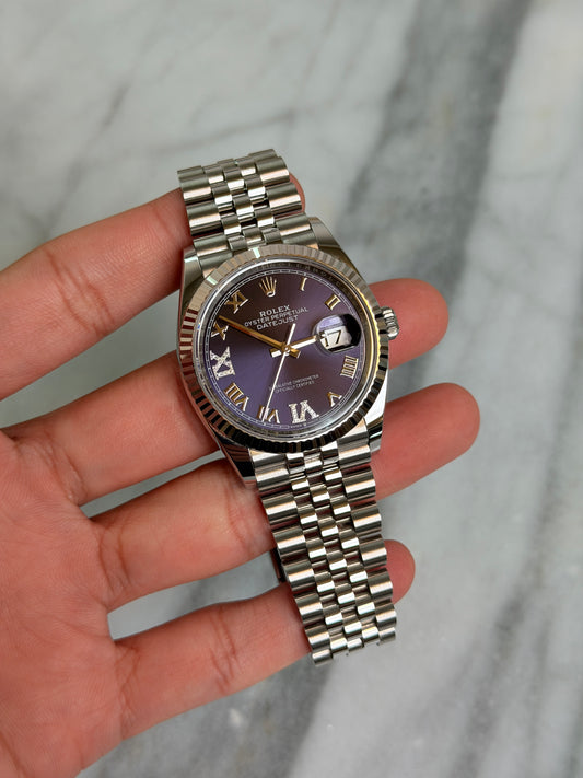 2024 126234VI Jubilee Purple VI/IX Diamond DJ36 Preowned Complete